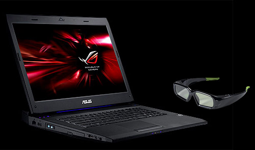 Asus 3D G73 Laptop
