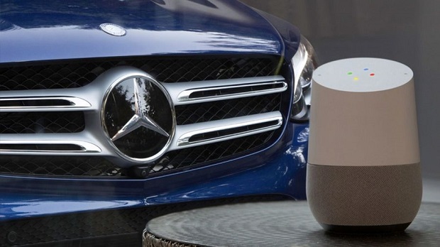 Mercedes Google Home